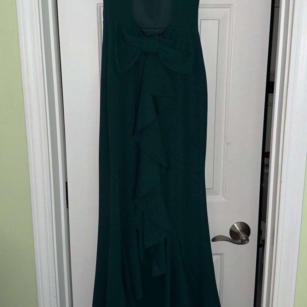 Lulus Exquisite Refinement Emerald Green Backless… - image 5